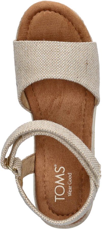 Toms Diana Jr. sandalen goud - Foto 3
