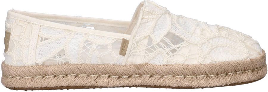 Toms espadrilles wit