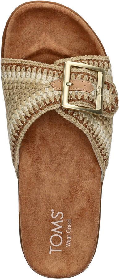 TOMS Marin Slide Slippers Dames Beige - Foto 2