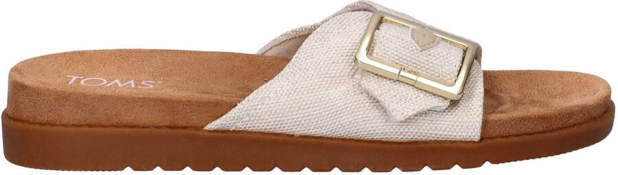 TOMS Women's Marin Slide Sandalen beige bruin