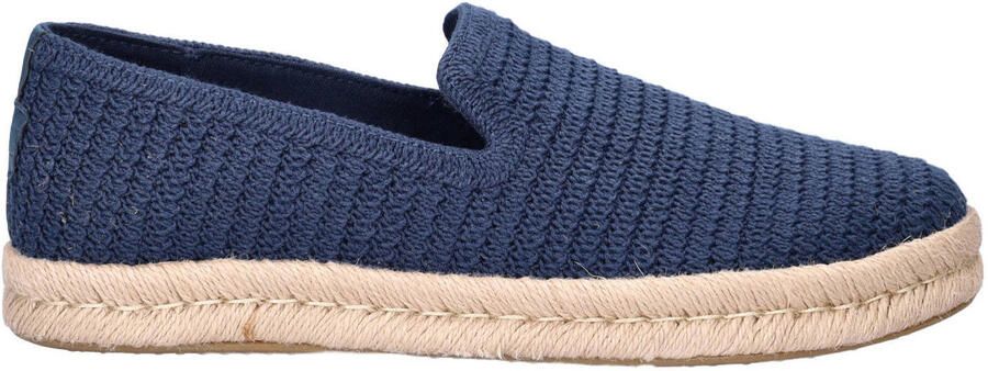 Toms Santiago Mesh espadrilles blauw