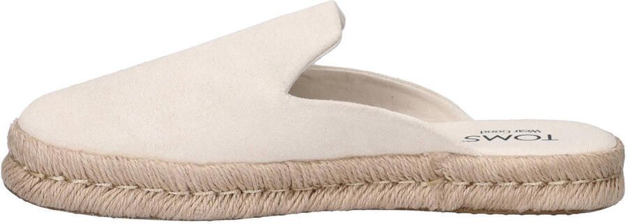 Toms Santiago Mule suède espadrilles ecru - Foto 2