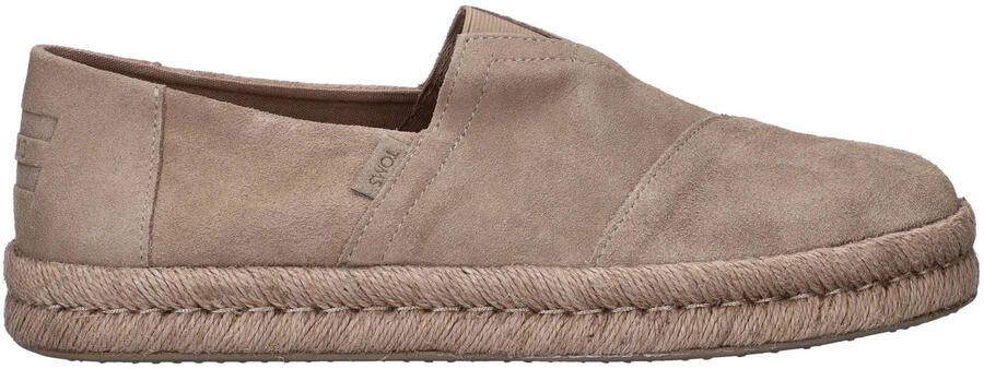 Toms suède espadrilles beige