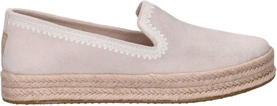 Toms suède espadrilles lichtgrijs