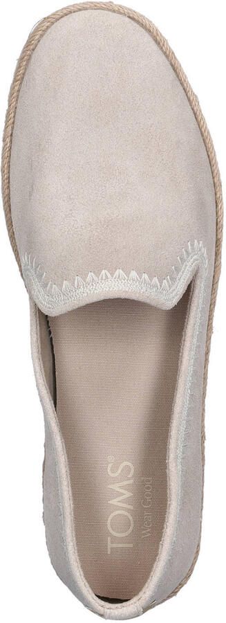 Toms suède espadrilles lichtgrijs - Foto 3
