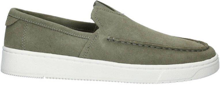 Toms TRVL Lite suède loafers groen