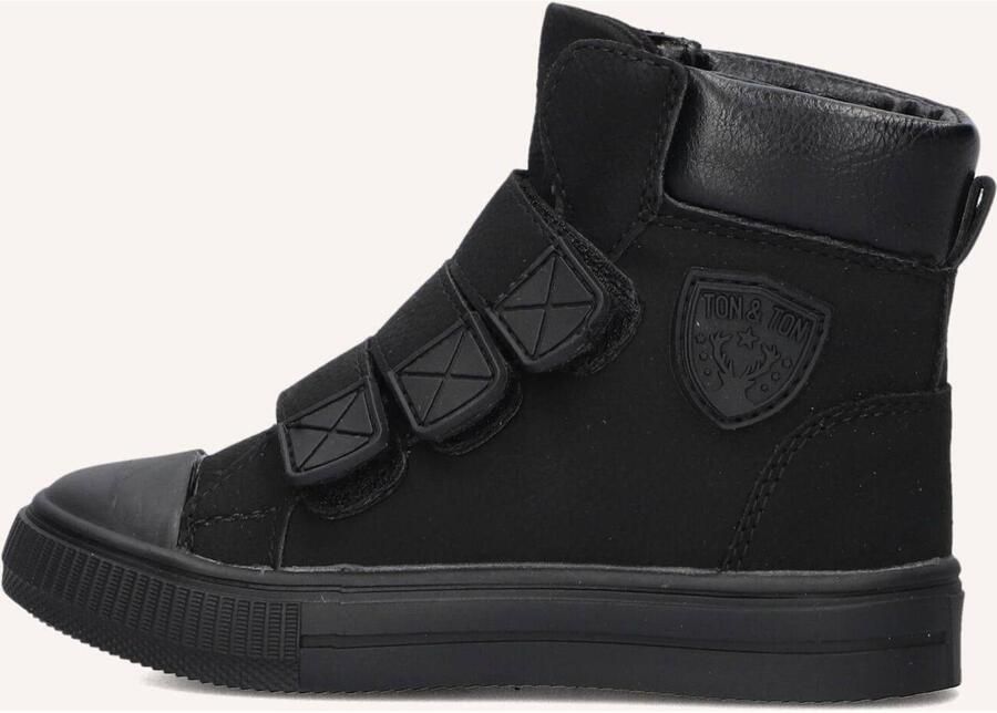 Ton & Ton Erjon Boots Jongens Zwart - Foto 6