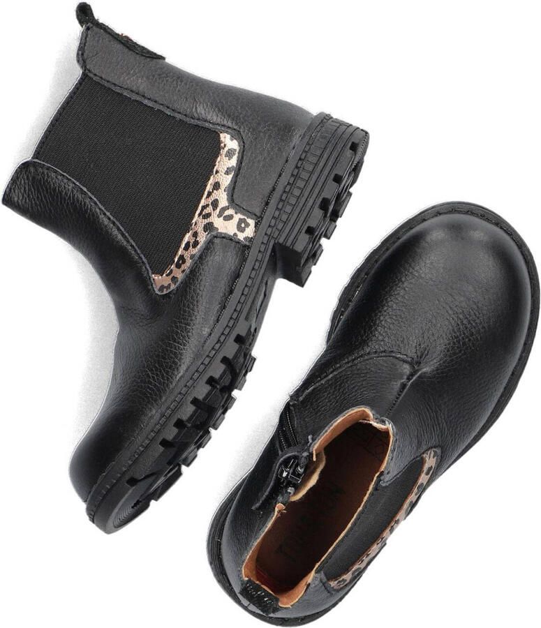 Ton & Ton Fraya Chelsea boots Enkellaarsjes Meisjes Kids Zwart - Foto 3