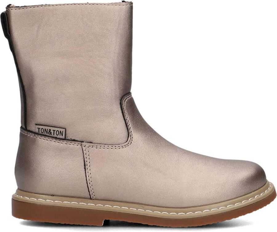 Ton & Ton Solveigh Laarzen Leatherlook Meisjes Goud - Foto 2