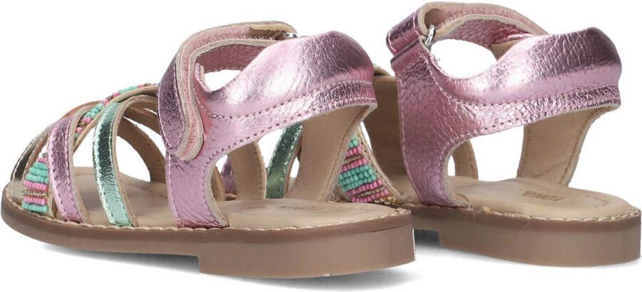 Ton & Ton Meisjes Platte sandalen Ingrid Roze Leer Normale zool - Foto 4