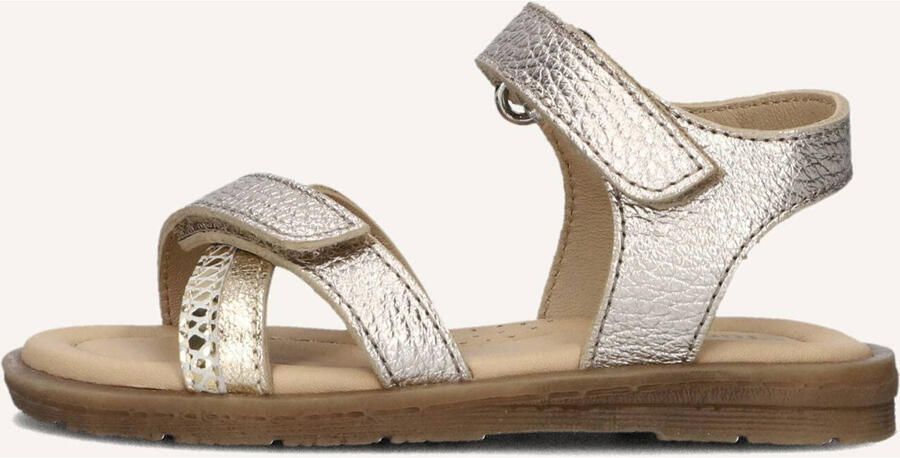 Ton & Ton Meisjes Platte sandalen Male Goud Leer Normale zool - Foto 3