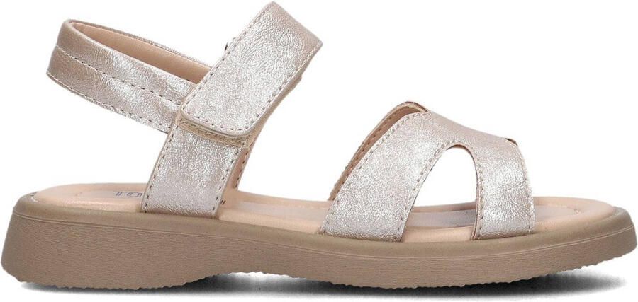 Ton & Ton Meisjes Platte sandalen Silya Goud Leatherlook - Foto 2