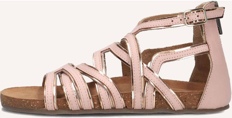 Ton & Ton Meisjes Sandalen Valentina Roze Leatherlook - Foto 6