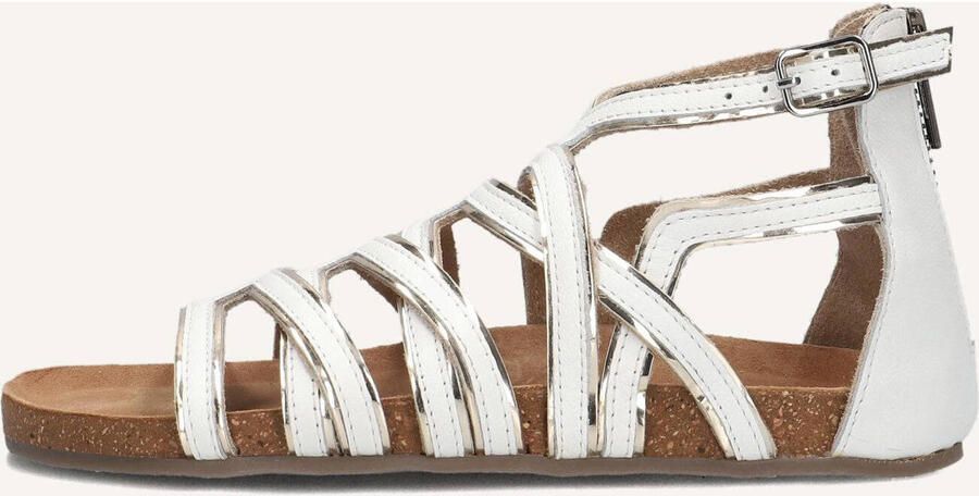 Ton & Ton Meisjes Sandalen Valentina Wit Leatherlook - Foto 6