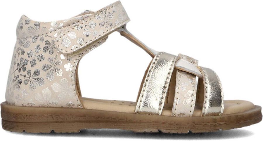 Ton & Ton Unisex Platte sandalen Ylva Beige Leer Normale zool - Foto 2