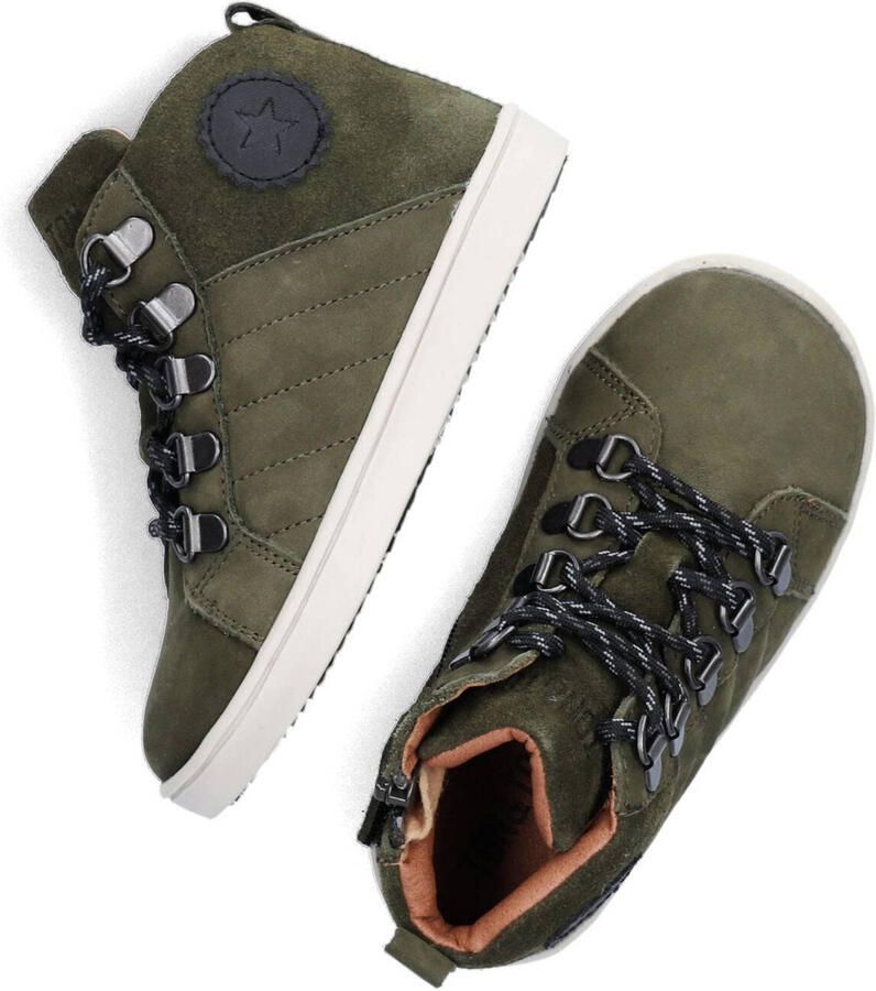 Ton & Ton Bjarn Hoge sneakers Jongens Kids Groen - Foto 3