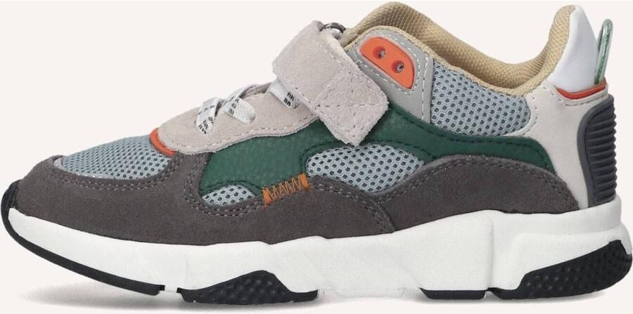 Ton & Ton Jongens Lage sneakers Chunky zool Boje Grijs Textiel - Foto 2