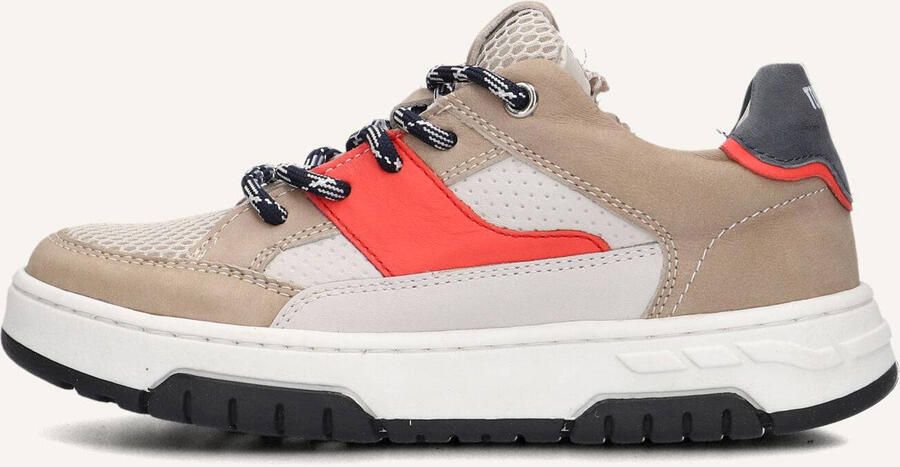 Ton & Ton Jongens Sneakers Erjon 1 Leren Lage sneakers Beige - Foto 2