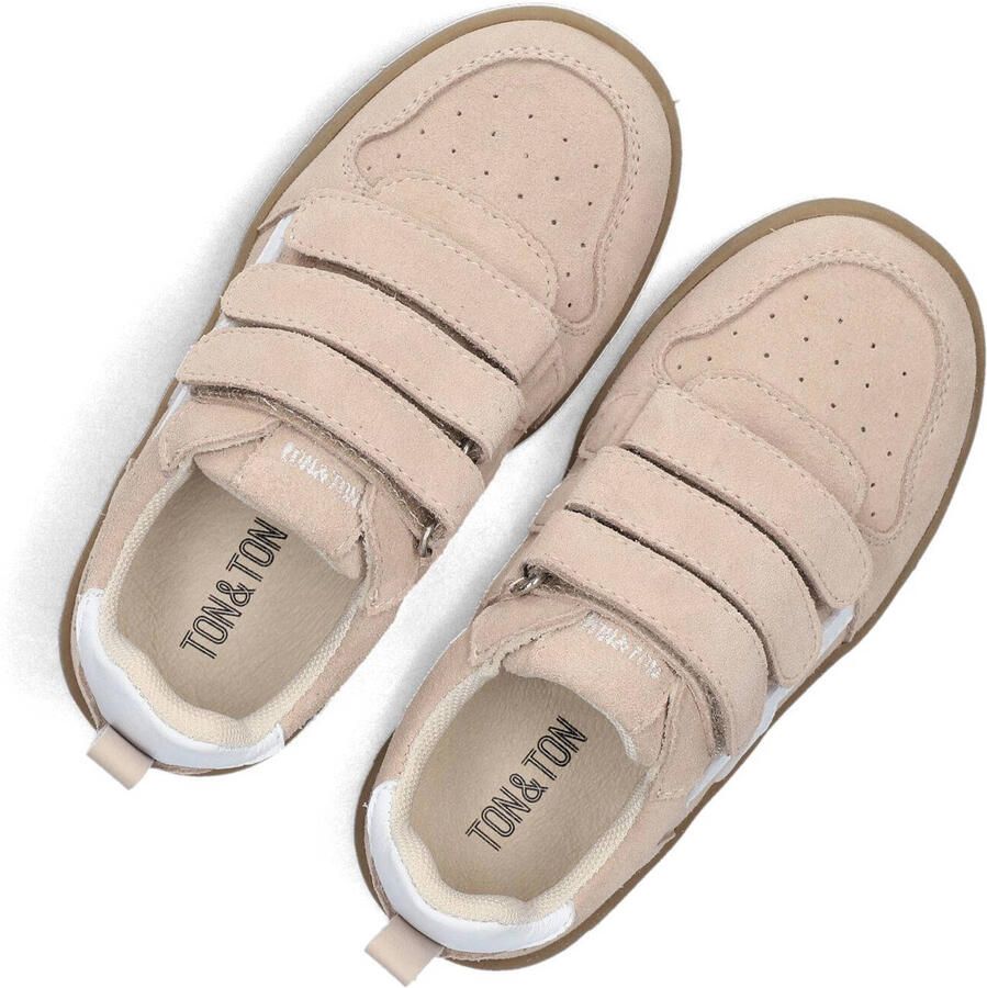 Ton & Ton Jongens Lage sneakers Filip Beige Suède - Foto 2