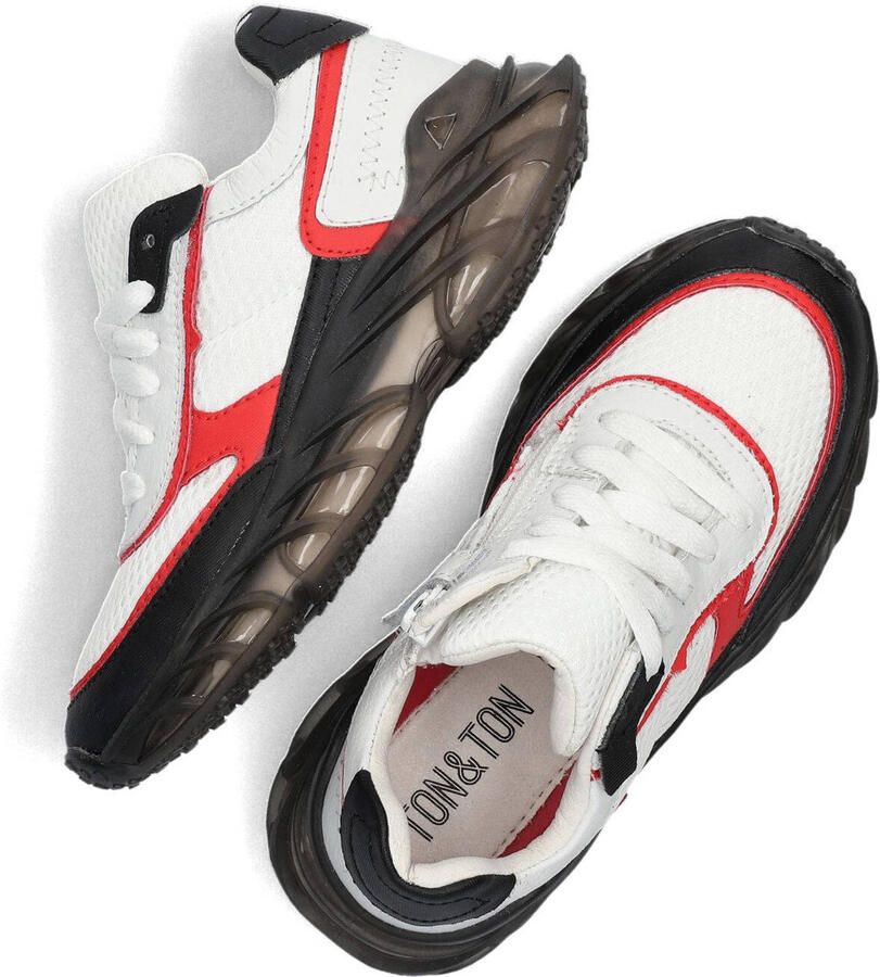 Ton & Ton Marny Lage sneakers Jongens Kids Zwart - Foto 3