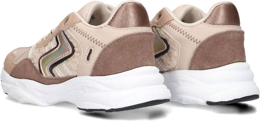 Ton & Ton Meisjes Lage sneakers Chunky zool Sanna Beige Textiel - Foto 3