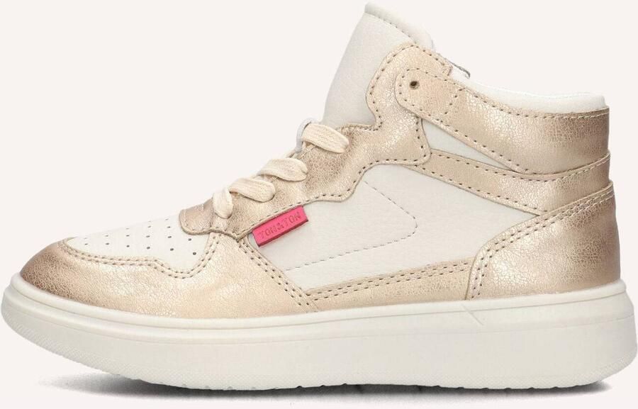Ton & Ton Meisjes Hoge sneakers Selma Goud Leatherlook - Foto 2
