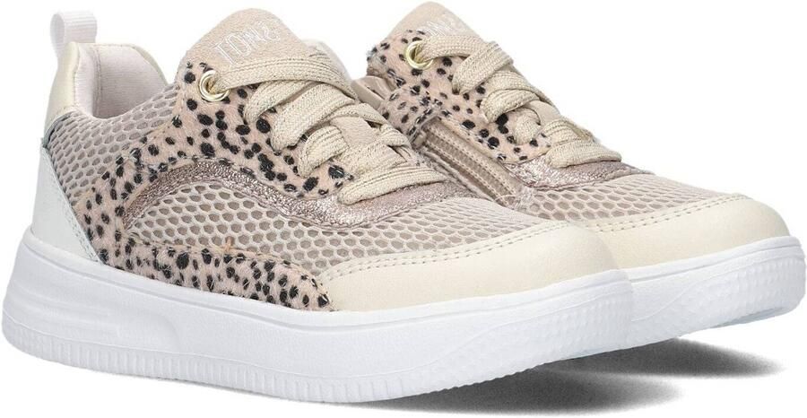 Ton & Ton Unisex Lage sneakers Stine Beige Mesh - Foto 3