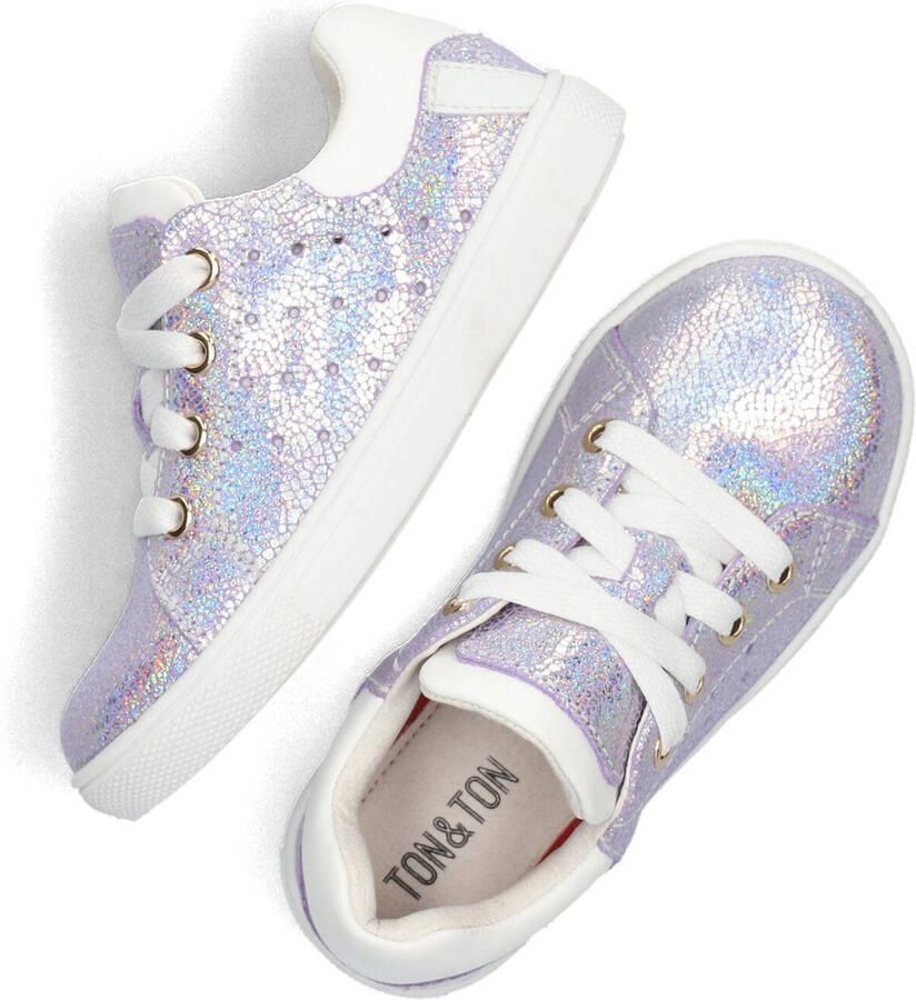 Ton & Ton Meisjes Sneakers Tara Leren Lage sneakers Multi - Foto 2