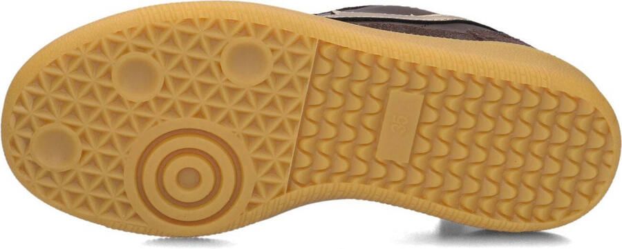 Ton & Ton Meisjes Lage sneakers Vilde Bruin Suède - Foto 2