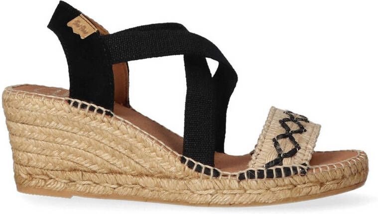 Toni Pons Dames sandaal met sleehak van jute SUSA-BN