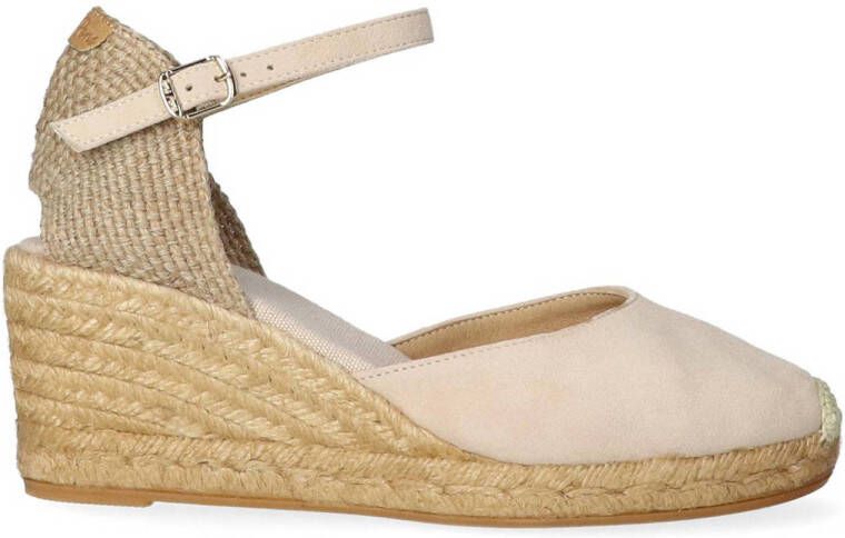 Toni Pons Lloret-5 suède espadrilles beige