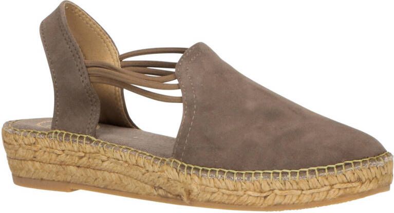 Toni Pons Nuria Espadrilles Taupe Dames Espadrilles