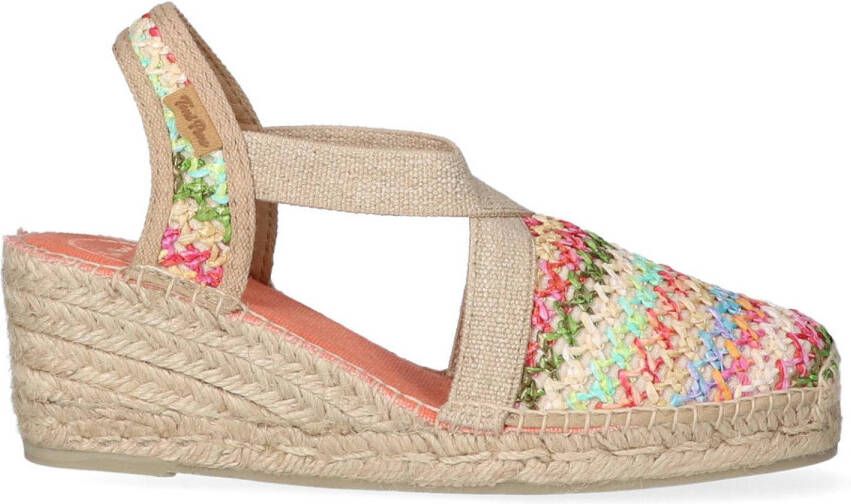 Toni Pons Terra Multi Kenzan-espadrilles-sandaal met hak