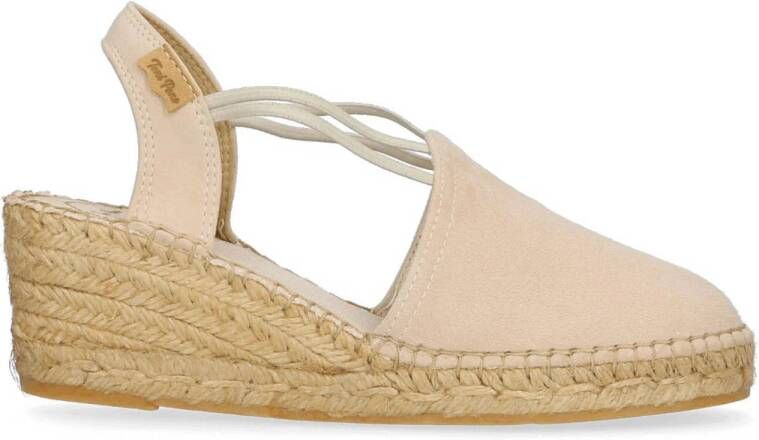 Toni Pons Tremp Dames Espadrilles Pedra | Beige | Suède