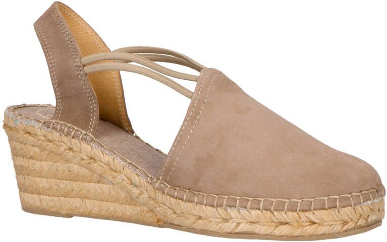 Toni Pons Tremp suède espadrilles taupe