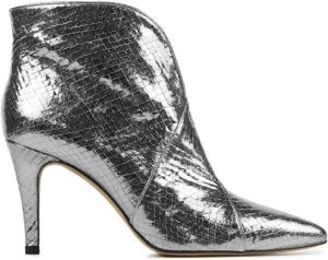 Toral Vrouwen Slangenprint Laarzen Damesschoenen 12601 met Zilver