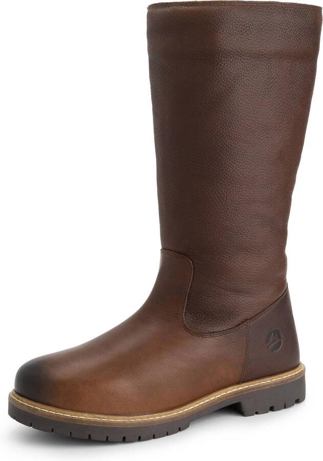 Travelin ' Forde Dames Hoge laarzen Wolgevoerd Donkerbruin