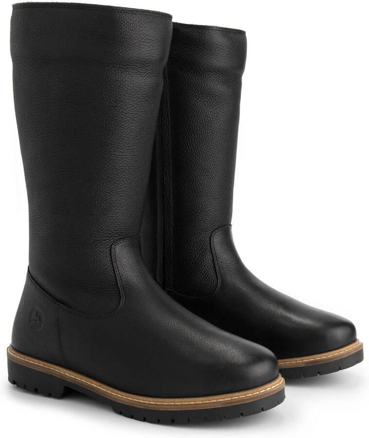 Travelin ' Forde Dames Hoge laarzen Wolgevoerd Zwart