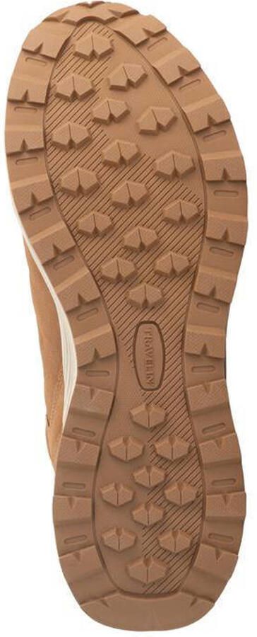 Travelin ' Hirtshals Heren Halfhoge wandelschoenen Waterdicht Cognac - Foto 3