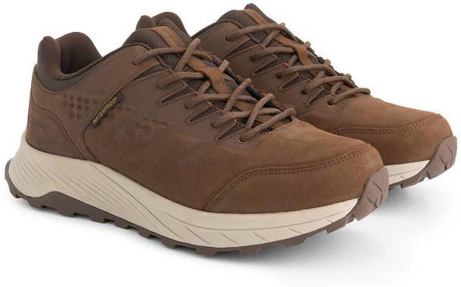 Travelin ' Stege Dames Lage wandelschoenen Waterdicht Donkerbruin - Foto 2