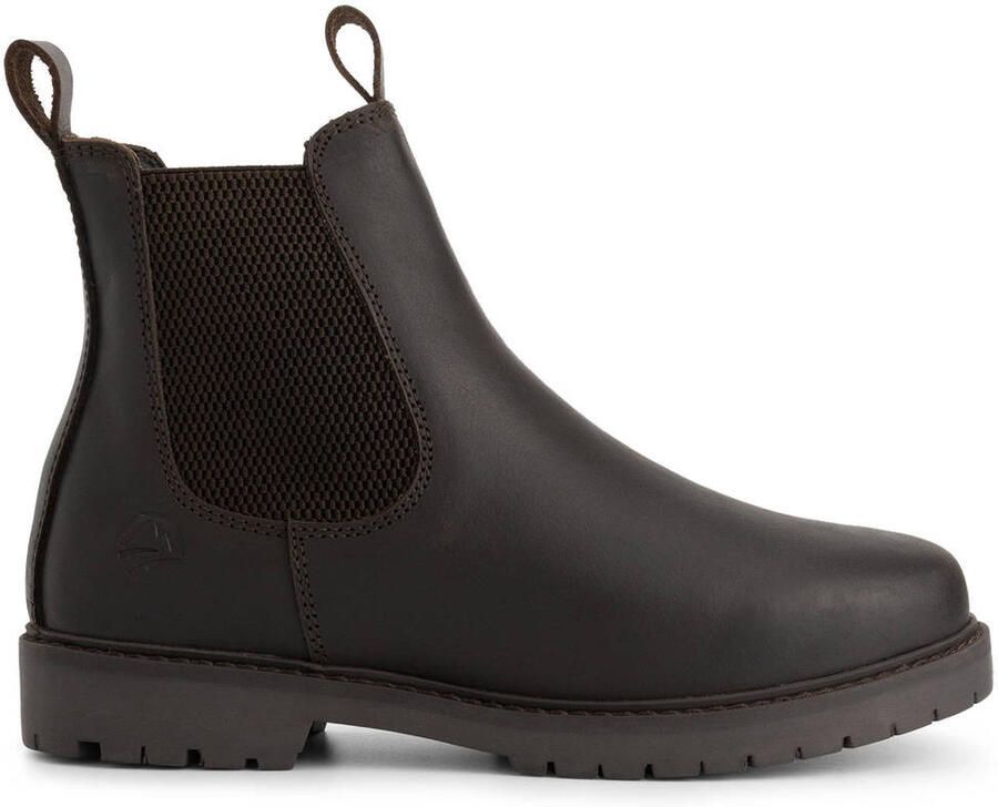 Travelin ' Raufoss Dames Chelsea boots Wolgevoerd Donkerbruin - Foto 2