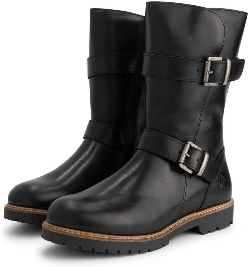 Travelin ' Sogne Dames Biker boots Wolgevoerd Zwart - Foto 2