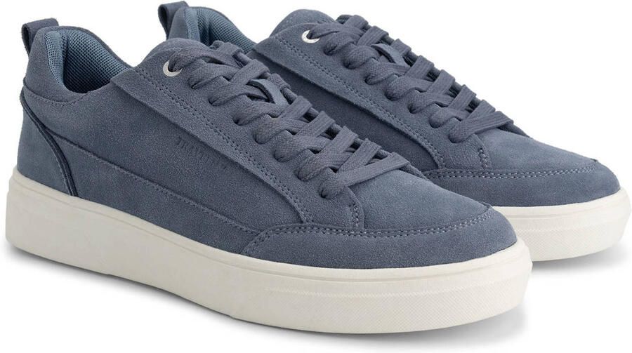 Travelin ' Croydon Herensneakers 100% echt suedeleer Veterschoenen Blauw - Foto 2