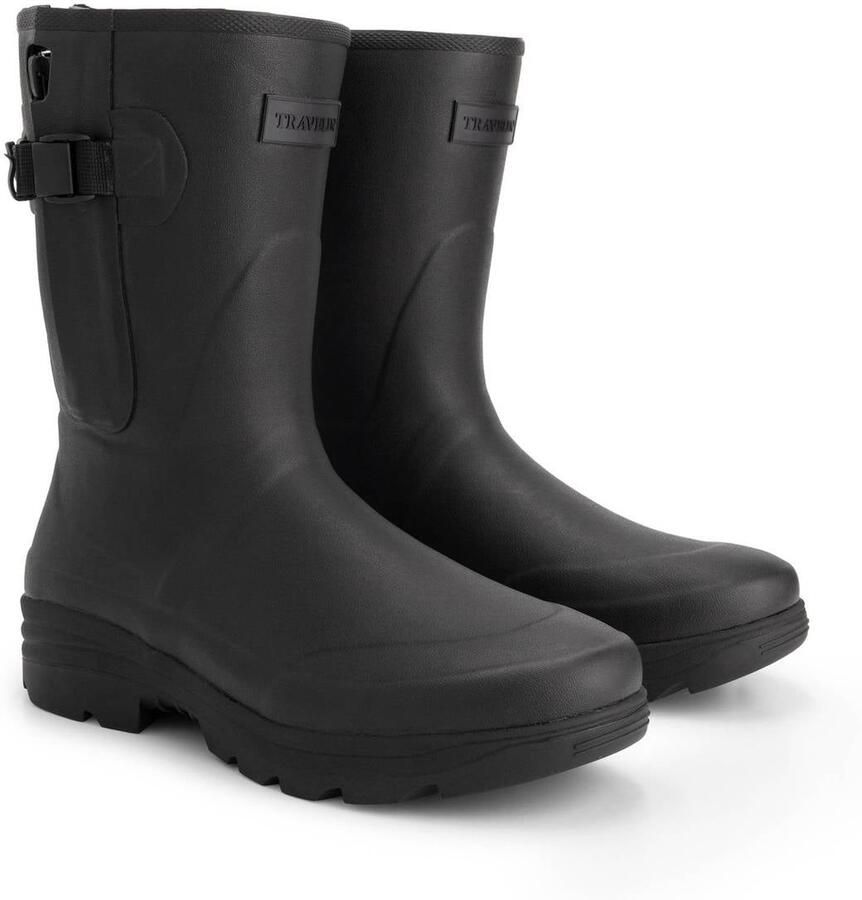Travelin ' Svaneke Dames Regenlaarzen Rubber boots Zwart