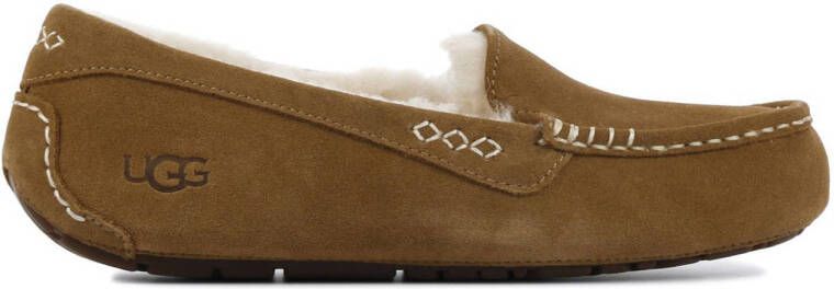 UGG Ansley suède pantoffels bruin