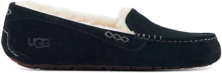 UGG Ansley suède pantoffels zwart