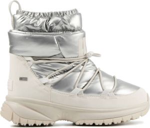 UGG Enkellaarsjes Dames Laarzen Schoenen Yose Puffer Mid Meta Zilver