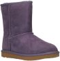 Ugg Classic ll suède enkelboots lila Paars Meisjes Suede Effen 32.5 - Thumbnail 1