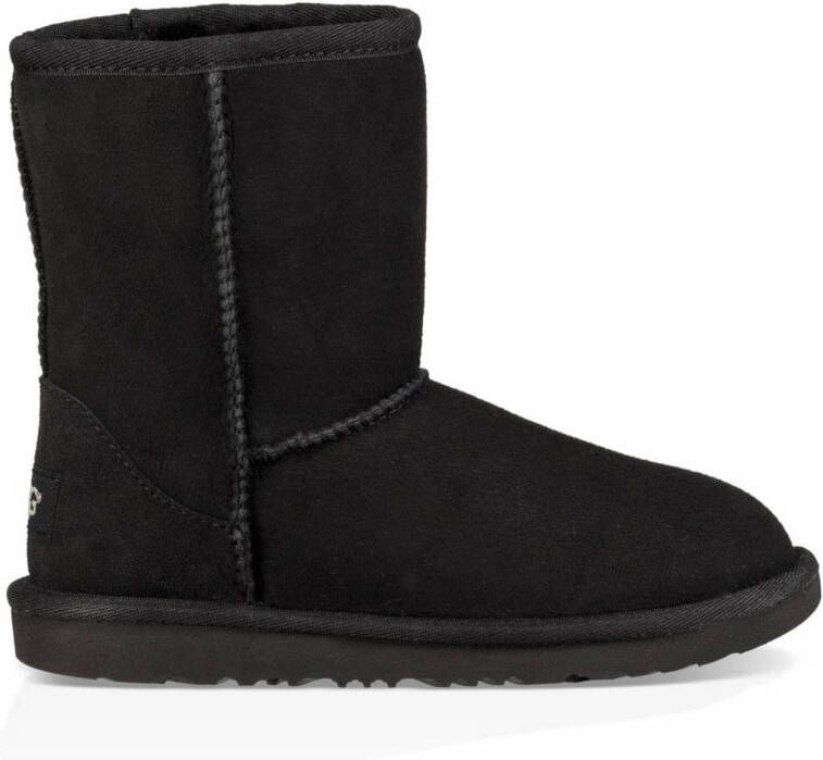 Ugg Classic ll suède enkelboots zwart Suede Effen 32.5