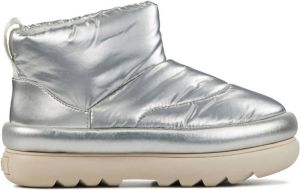 UGG Enkellaarsjes Dames Laarzen Schoenen Canvas Classic Maxi Mini Zilver